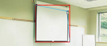 Modifying rectangle's points