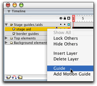 Creating Guide Layers